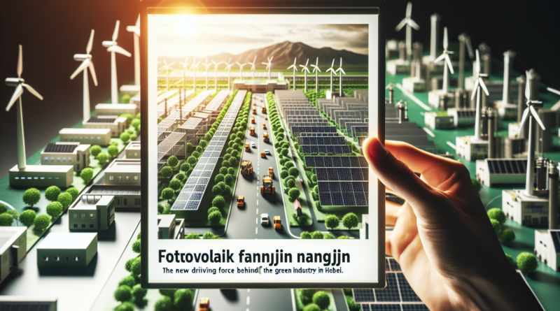 alt_text: Fotovoltaik Nangjin: Motor Inovatif bagi Industri Hijau di Hebei.