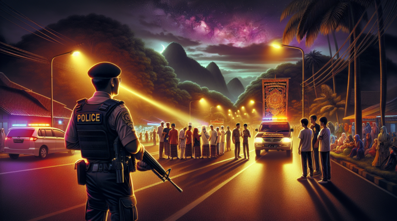 alt_text: Tawuran terjadi di Bogor selama acara Sahur on The Road, menutupi kegiatan sahur bersama.