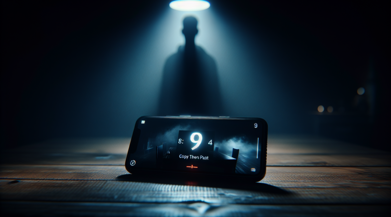 alt_text: Remaja di depan komputer, terganggu pesan ancaman terkait konten pribadinya.