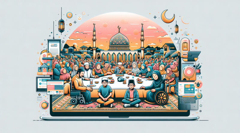 alt_text: Pesantren 1000 Cahaya merayakan Ramadan dengan semangat inklusif untuk semua umat.