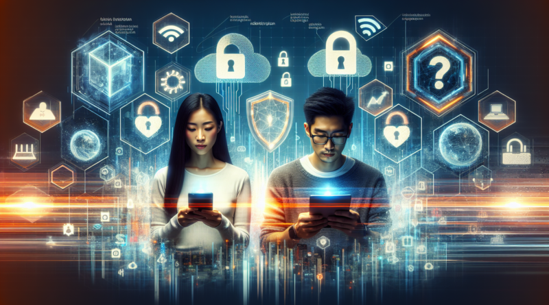 alt_text: "Generasi Z dan Milenial berdiskusi tentang keamanan data digital di masa depan."