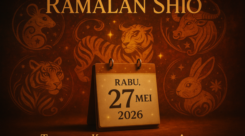 alt_text: Ramalan Shio dan panduan sikap hidup untuk Rabu, 27 Mei 2026.