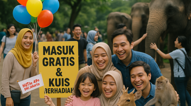 alt_text: Tiket gratis ke Kebun Binatang Ragunan, hadiah untuk HUT Jakarta.