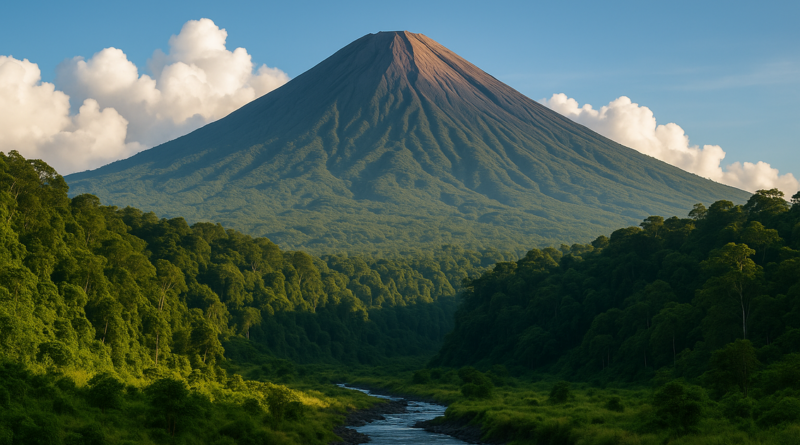 alt_text: Letusan Semeru dengan tujuh letusan menggetarkan pagi yang sunyi.