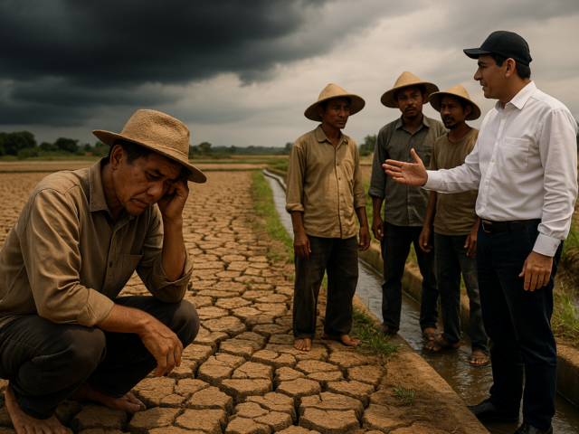 "Inovasi Kementan: Solusi kekeringan lewat teknologi dan strategi berkelanjutan."